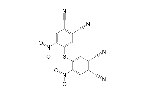 4-(4,5-dicyano-2-nitro-phenyl)sulfanyl-5-nitro-benzene-1,2-dicarbonitrile