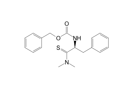 Carbamic acid, [2-(dimethylamino)-1-(phenylmethyl)-2-thioxoethyl]-, phenylmethyl ester, (S)-