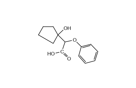 1-hydroxy-alpha-phenoxycyclopentaneacetic acid