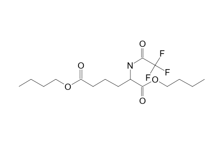 2-Aminoadipic acid, N-trifluoroacetyl-, di-N-butyl ester