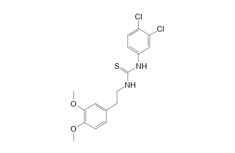 1-(3,4-dichlorophenyl)-3-(3,4-dimethoxyphenethyl)-2-thiourea