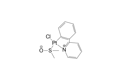 a-chloro-b-(dimethyl sulfoxide-S'')-dc-[2-(pyridin-2'-yl)phenyl-N',C]platinum