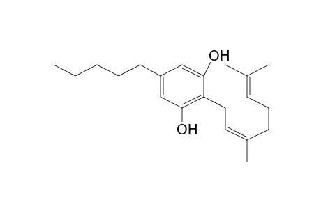 1,3-Benzenediol, 2-(3,7-dimethyl-2,6-octadienyl)-5-pentyl-