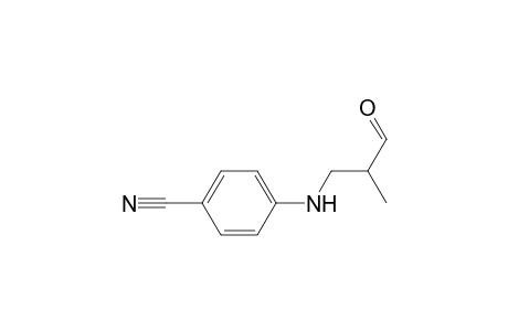 3-N-(4-cyanophenyl)amino-2-methylpropanal