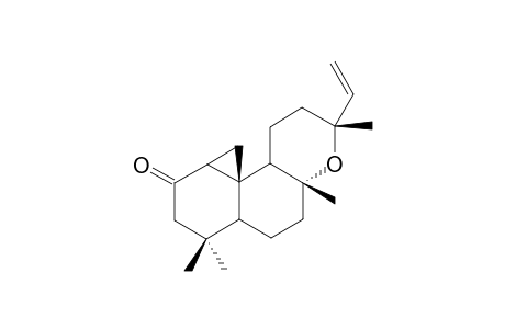 8.alpha.,13-epoxy-1,20-cyclolabd-14-en-2-one