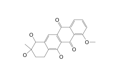 7,8,9,10-Tetrahydro-6,9,10-trihydroxy-4-methoxy-9-methyl-5,12-naphthacenedione