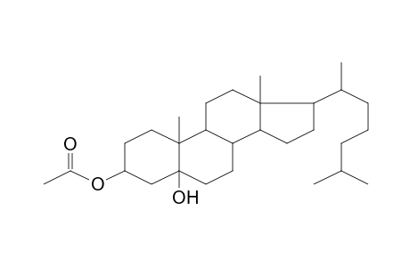 5a-Cholestane-3a,5a-diol-3a-acetate
