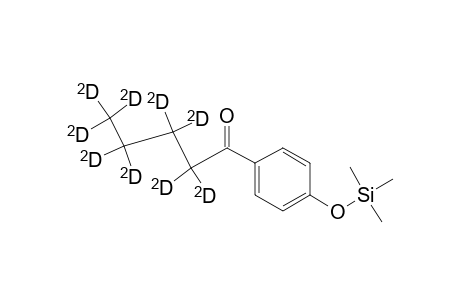 p-hydroxyvalerophenone-D9-TMS ether