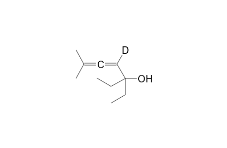 3-Ethyl-6-methyl-4-deuteriohepta-4,5-dien-3-ol
