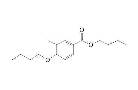 4-Butyloxy-3-methylbenzoic acid, butyl ester