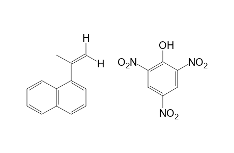 1-isopropenylnaphthalene, monopicrate