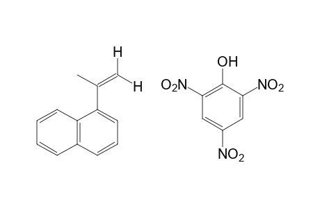 1-isopropenylnaphthalene, monopicrate