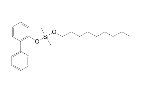 Silane, dimethyl(2-biphenyloxy)nonyloxy-