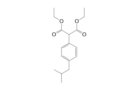 (p-isobutylphenyl)malonic acid, diethyl ester