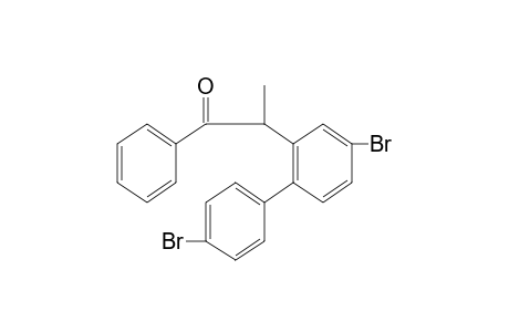 2-(4,4'-dibromo-2-biphenylyl)propiophenone