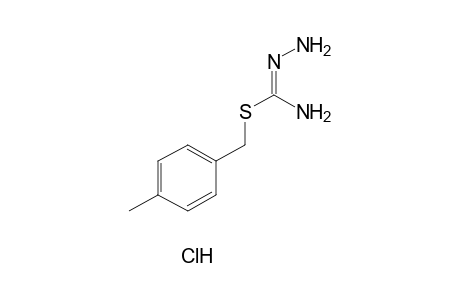 3-(p-METHYLBENZYL)-3-THIOISOSEMICARBAZIDE, MONOHYDROCHLORIDE