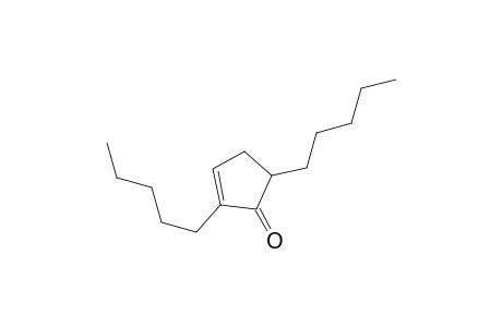 2-Cyclopenten-1-one, 2,5-dipentyl-