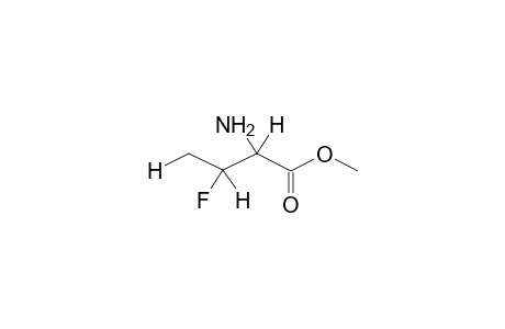METHYL 2-AMINO-3-FLUOROBUTANOATE