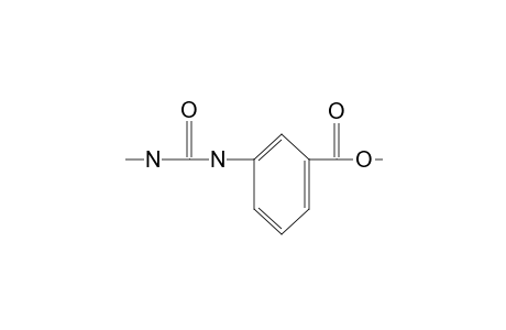 m-(3-methylureido)benzoic acid, methyl ester