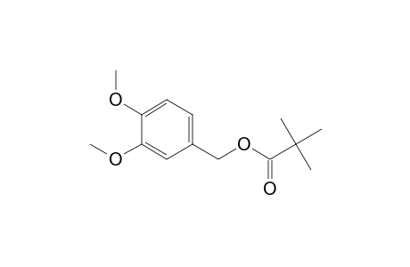 (3,4-Dimethoxyphenyl)methyl 2,2-dimethylpropanoate