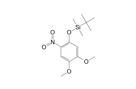 2-TERT.-BUTYLDIMETHYLSILYLOXY-4,5-DIMETHOXYNITROBENZENE