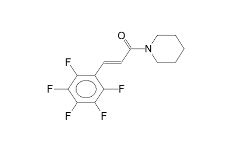 (E)-BETA-PENTAFLUOROPHENYLACRILIC ACID, PIPERIDIDE