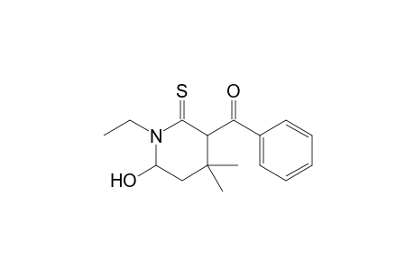[(3RS,6RS)-(1-Ethyl-6-hydroxy-4,4-dimethyl-2-thioxopiperidine-3-yl](phenyl)methanone