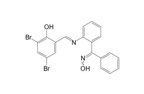 2-[(3,5-dibromosalicylidene)amino]benzophenone, oxime