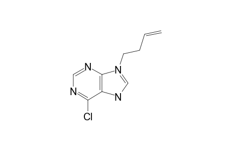 9-(But-3-en-1-yl)-6-chloro-9H-purine