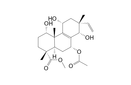 METHYL-7-ALPHA-ACETOXY-1-ALPHA,11-ALPHA,14-ALPHA-TRIHYDROXY-8,15-ISOPIMARADIEN-18-OATE