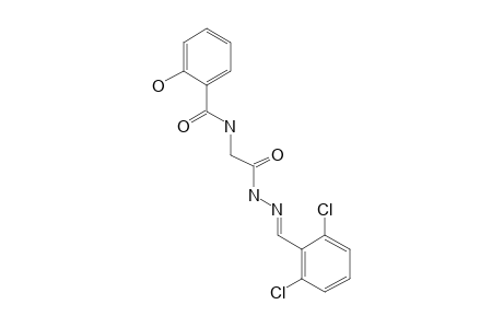 N-(2,6-Dichlorobenzylidenehydrazinocarbonylmethyl)-2-hydroxybenzamide