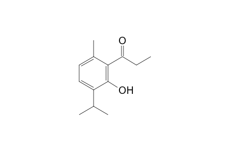 2'-Hydroxy-3'-isopropyl-6'-methylpropiophenone