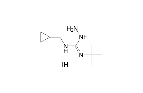 1-amino-2-tert-butyl-3-(cyclopropylmethyl)guanidine, monohydroiodide