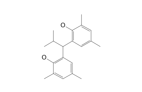 METASEOL;1,1-BIS-(3',5'-DIMETHYL-2'-HYDROXYPHENYL)-2-METHYLPROPANE
