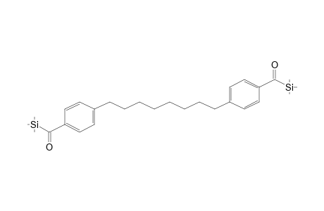 Octane, 1,8-bis[4-(trimethylsilylcarbonyl)phenyl]-