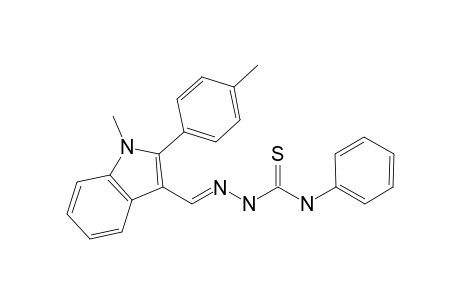 1-[(E)-[1-methyl-2-(4-methylphenyl)-3-indolyl]methylideneamino]-3-phenylthiourea