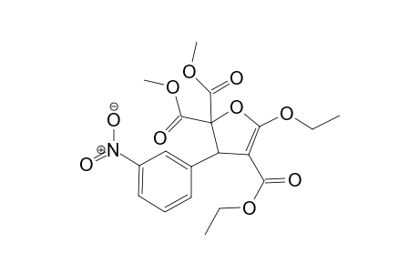 4-Ethyl 2,2-dimethyl 5-ethoxy-3-(3-nitrophenyl)furan-2,2,4(3H)-tricarboxylate