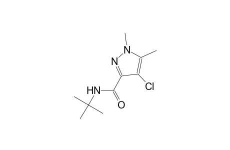 N-(tert-butyl)-4-chloro-1,5-dimethyl-1H-pyrazole-3-carboxamide