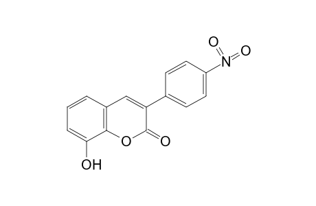 8-hydroxy-3-(p-nitrophenyl)coumarin