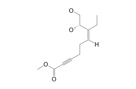 [S-(Z)]-8,9-DIHYDROXY-7-ETHYL-6-NONEN-2-YNOIC-ACID-METHYLESTER