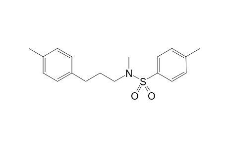 N,4-dimethyl-N-(3-(p-tolyl)propyl)benzenesulfonamide