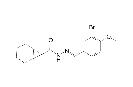 bicyclo[4.1.0]heptane-7-carboxylic acid, 2-[(E)-(3-bromo-4-methoxyphenyl)methylidene]hydrazide