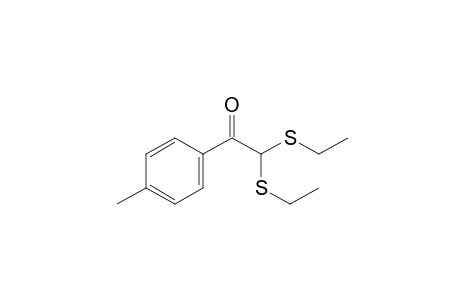 p-tolylglyoxal, 1-(diethyl mercaptal)