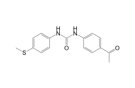 N-(4-acetylphenyl)-N'-[4-(methylsulfanyl)phenyl]urea