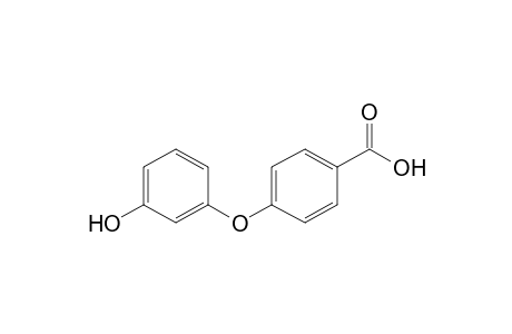 p-(m-hydroxyphenoxy)benzoic acid