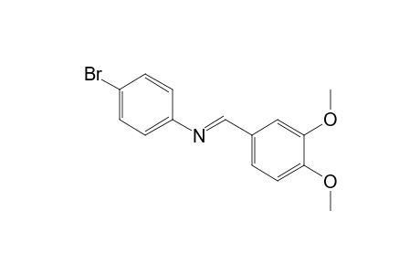 p-bromo-N-veratrylideneaniline