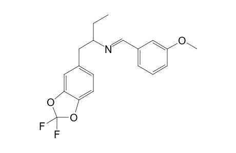 N-(1-(2,2-Difluoro-2H-1,3-benzodioxol-5-yl)butan-2-yl)-1-(3-methoxyphenyl)methanimine