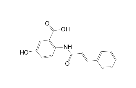 benzoic acid, 5-hydroxy-2-[[(2E)-1-oxo-3-phenyl-2-propenyl]amino]-