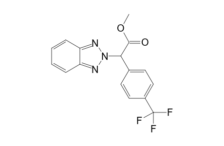 methyl 2-(2H-benzo[d][1,2,3]triazol-2-yl)-2-(4-(trifluoromethyl)phenyl)acetate