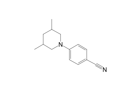 p-(3,5-dimethylpiperidino)benzonitrile